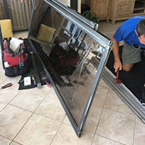 sliding glass door frame repair Oak Ridge